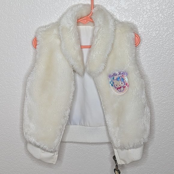 Hello Kitty Reversible White Vest (XS) - Picture 1 of 9